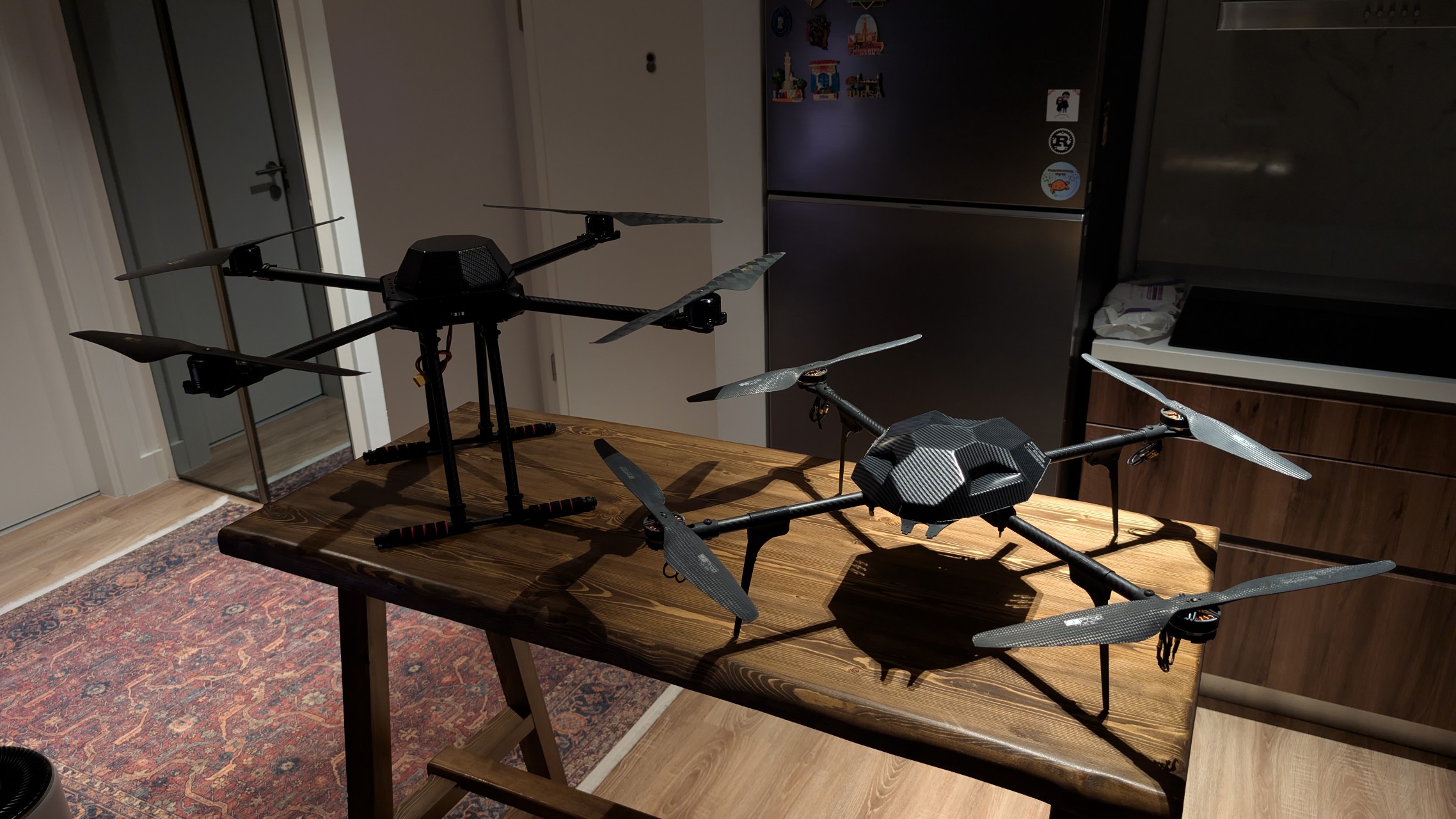 Prototype A (left) and Prototype B (right)